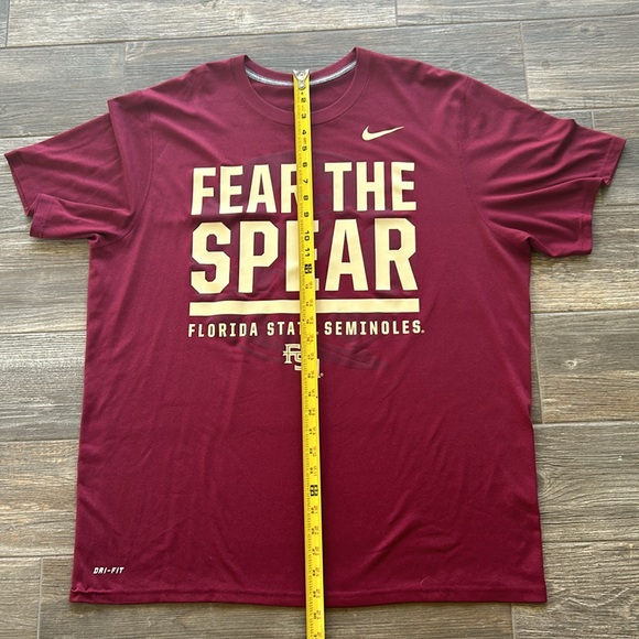 Men’s Nike Florida State Seminoles short sleeve dry fit - Picture 4 of 8